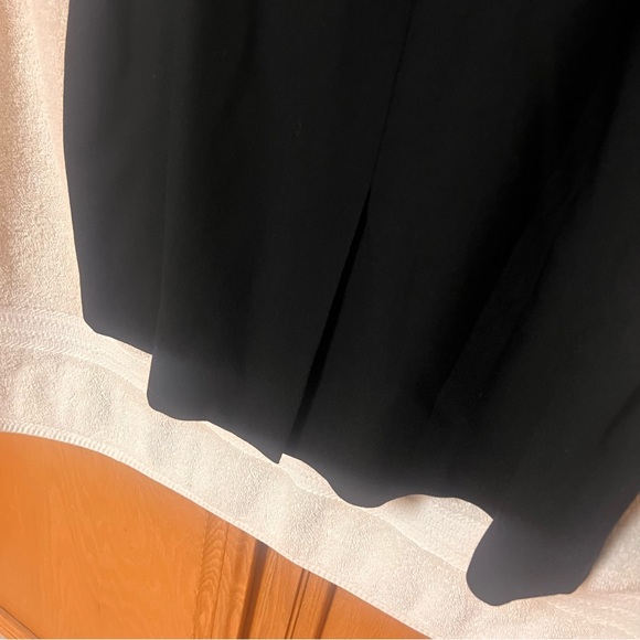 Black wool straight skirt by Louben for Laura Petites sz M - Picture 4 of 5